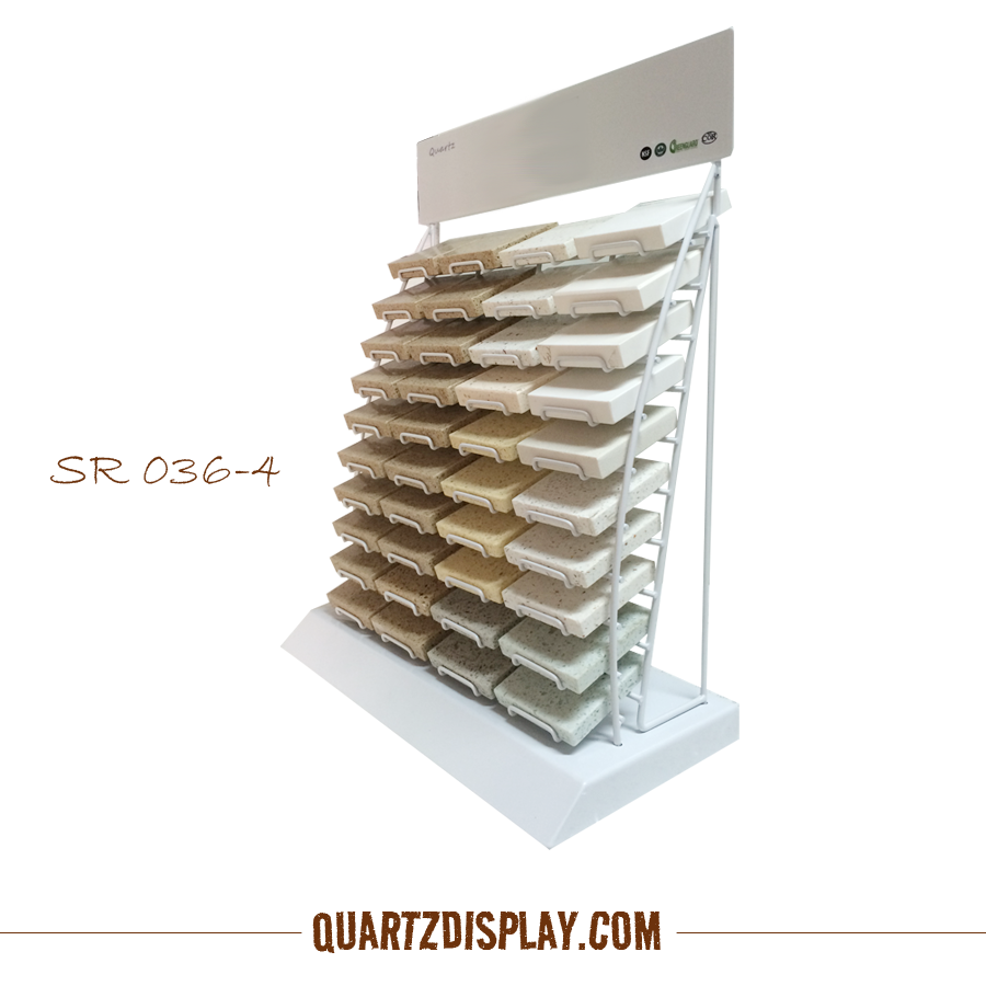 SR036-4 石材展架，人造石石英石展架，人造石石英石臺面架
